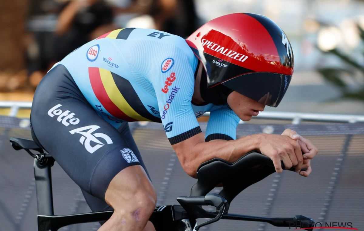 Remco Evenepoel verrast na aankomst op WK “Mijn beste tijdrit ooit